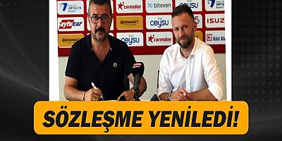 Hakan Özmert 1 Yıl Daha Antalyaspor’da