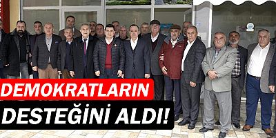 Hakan Tütüncü demokratların desteğini aldı!