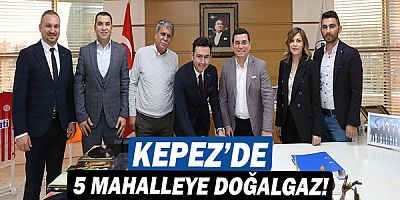 Hakan Tütüncü’den 5 mahalleye doğal gaz müjdesi!