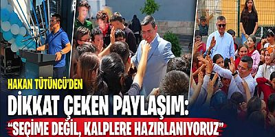 Hakan Tütüncü'den Dikkat Çeken Paylaşım: 