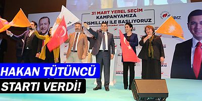 Hakan Tütüncü Kepez’de seçim startını verdi!