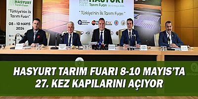 Hasyurt Tarım Fuarı 8-10 Mayıs’ta 27. kez kapılarını açıyor