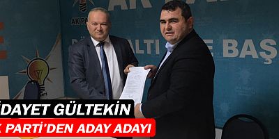 Hidayet Gültekin, AK Parti'den Meclis Üyesi Aday Adayı