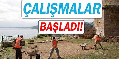 Hıdırlık Kulesi çevresinde arkeolojik kazı başlatıldı.