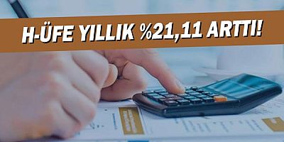 Hizmet Üretici Fiyat Endeksi yıllık %21,11 aylık %2,06 arttı!