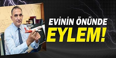 İflas eden AtlasGlobal şirketinin sahibi Murat Ersoy'un evinin önünde eylem yapıldı!
