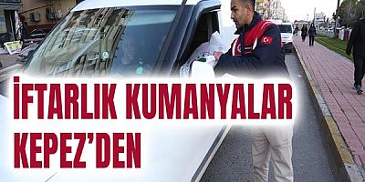 İftarlık kumanyalar Kepez’den
