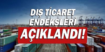 İhracat birim değer endeksi %6,5 arttı!