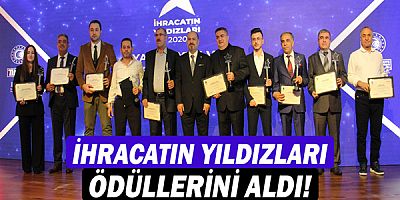İhracatın yıldızları ödüllerini aldı!
