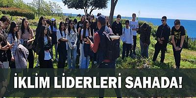 İklim liderleri sahada!