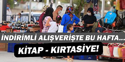 İndirimli alışverişte bu hafta; kitap ve kırtasiye var