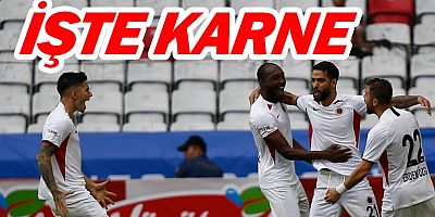 İşte Antalyaspor'un maç karnesi...
