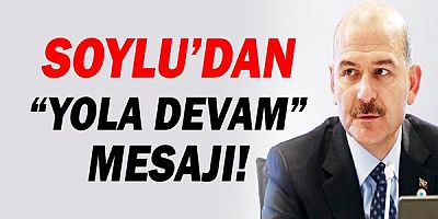 İstifası kabul edilmeyen Süleyman Soylu'dan ilk açıklama!
