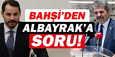 İyi Parti Milletvekili Feridun Bahşi, Hazine ve Maliye Bakanına ne sordu? 