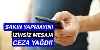 izinsiz mesaj