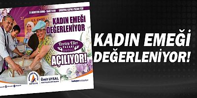Kadın emeği değerini bulacak