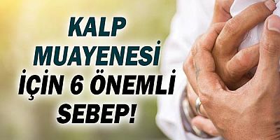 Kalp Muayenesi İçin 6 Önemli Sebep! 