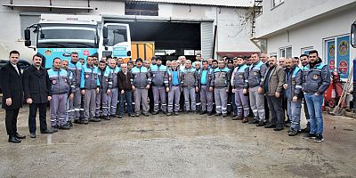 Kamyon şoförlerine uygulamalı eğitim semineri