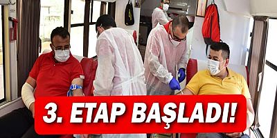 ‘Kan ver can olsun’ kampanyasında 3. etap