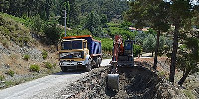 Kaş’ın Grup Yollarına bakım