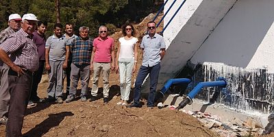 Kaş Kozağaç’ın içme suyu sorunu çözüldü