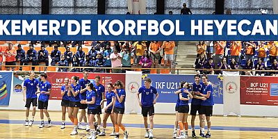 Kemer’de korfbol heyecanı