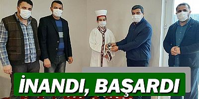 Kenan Yantır, inandı, başardı, hafızlığı tamamladı.