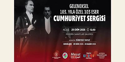 KEPEZ BELEDİYE BŞK.	GELENEKSEL 103. YILA ÖZEL 103 ESER CUMHURİYET SERGİSİ