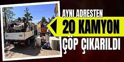 Kepez Belediyesi’nden çöp ev temizliğİ