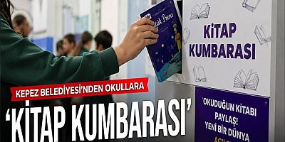 Kepez Belediyesi’nden okullara ‘Kitap Kumbarası’