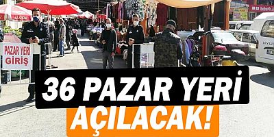 Kepez’de 36 pazar yeri açılacak