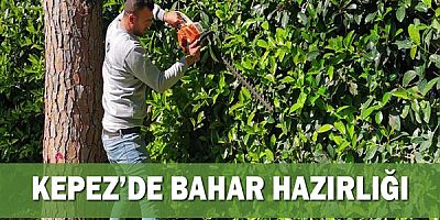Kepez’de bahar hazırlığı