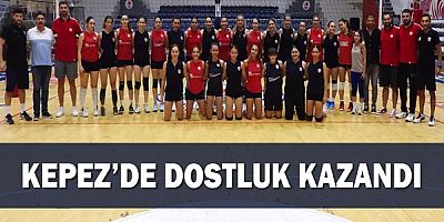 Kepez’de dostluk kazandı