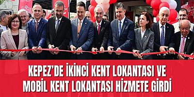 Kepez’de İkinci Kent Lokantası ve Mobil Kent Lokantası Hizmete Girdi