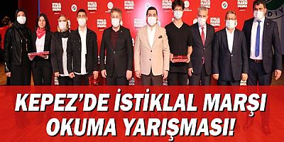Kepez’de İstiklal Marşı Okuma Yarışması!