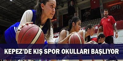 Kepez’de kış spor okulları başlıyor