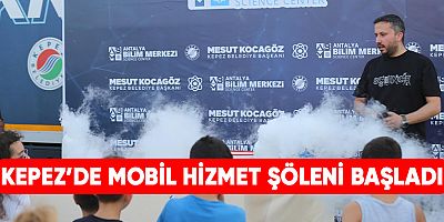Kepez’de mobil hizmet şöleni başladı