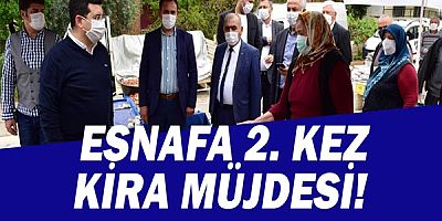 Kepez’den esnafa 2. kez kira müjdesi