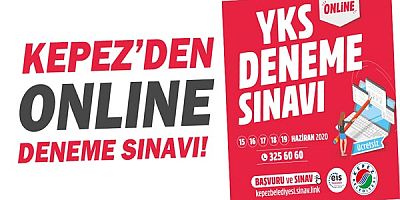 Kepez’den üniversite adaylarına online deneme sınavı