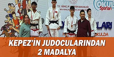 Kepez’in judocularından 2 madalya!
