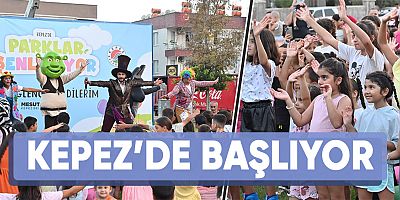 Kepez’in parkları renkli etkinliklerle şenleniyor.