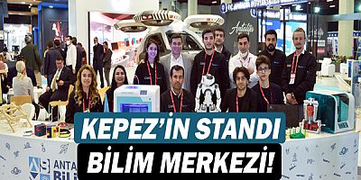 Kepez’in standı Bilim merkezi!