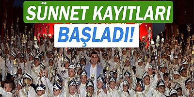 Kepez’in sünnet kayıtları başladı.