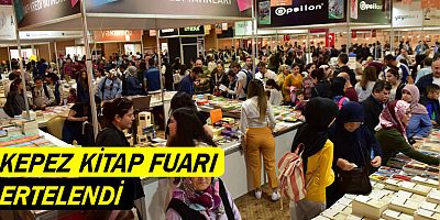 Kepez Kitap Fuarı ileri bir tarihe ertelendi