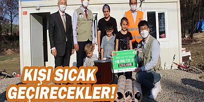 Kışı sıcak geçirecekler!