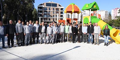 Konyaaltı Gürsu Mahallesine “engelli dostu” park 