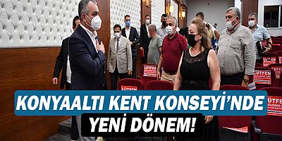 Konyaaltı Kent Konseyi’nde yeni dönem!