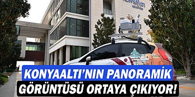 Konyaaltı’nın panoramik görüntüsü ortaya çıkıyor!