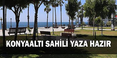 Konyaaltı Sahili yaza hazır!
