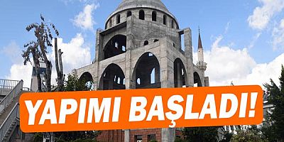  Konyalılar Camii’nin yapımı başladı
